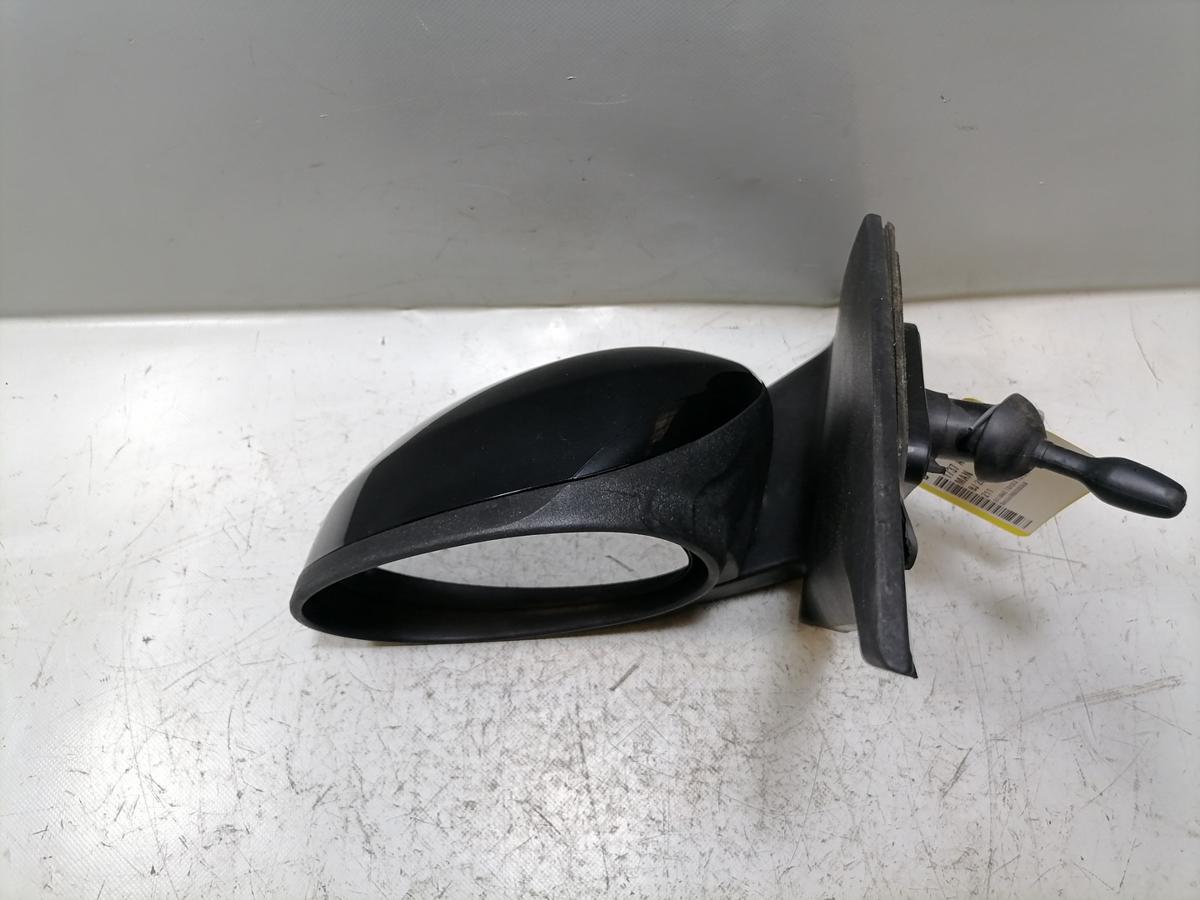 Toyota Aygo 1 original Au&szlig;enspiegel links manuell verstellbar 211 Schwarz Bj.2006